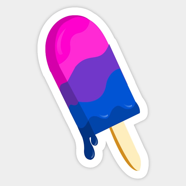 Pride-sicle Sticker by traditionation